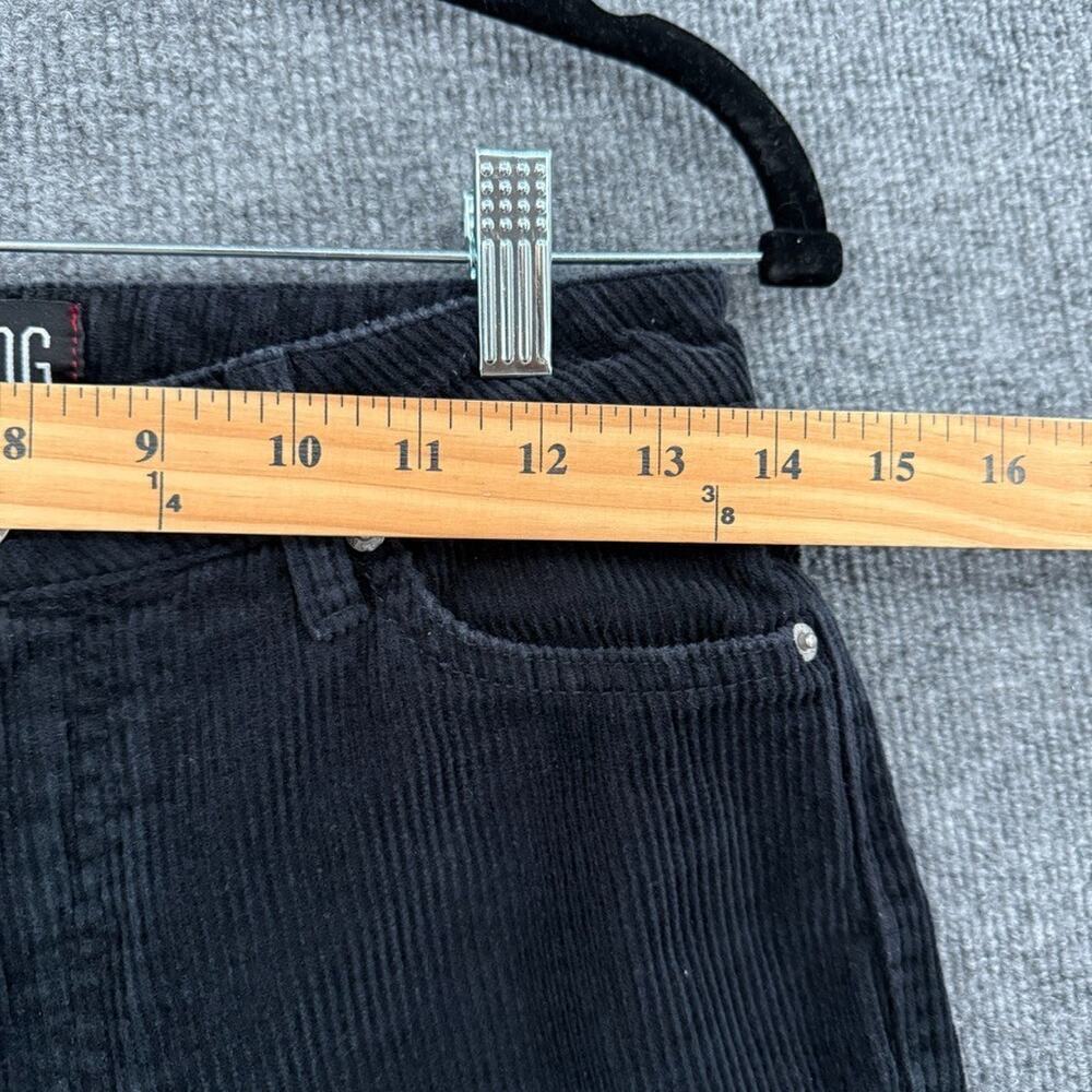 BDG Urban Outfitters Womens High Rise Mom Corduroy Pants Size 26 Black Tapered - Picture 7 of 11
